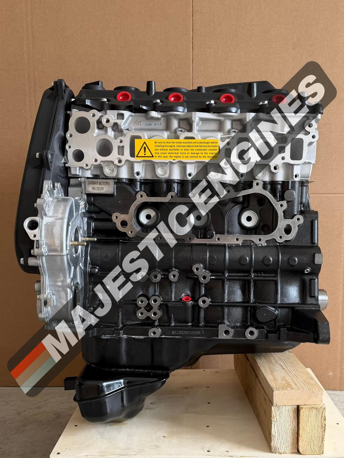 1KD-FTV 3.0 D-4D diesel engine for Toyota, long block