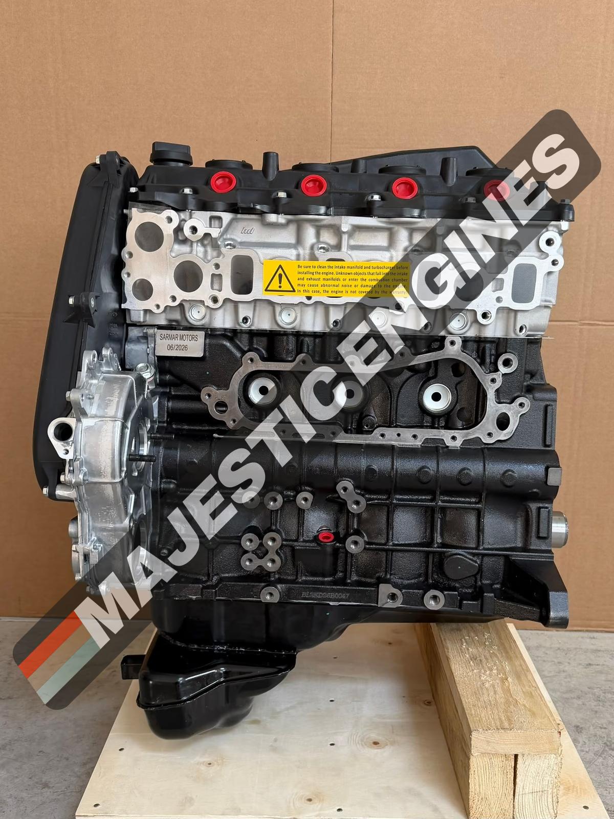 2KD-FTV 2.5 D-4D diesel engine for Toyota, long block